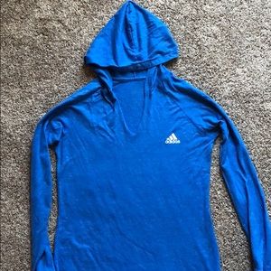 Adidas hooded shirt